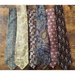 Vintage Style Lot of Neckties